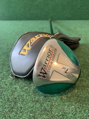 $37.99 • Buy Warrior Custom Golf 7 Fairway Wood 24* Firm Graphite Shaft RH Jumbo Golf Pride