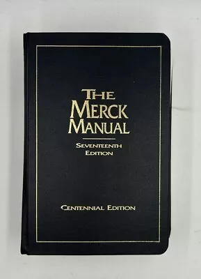 The Merck Manual Of Diagnosis And Therapy 17th Edition (Centennial Edition) Ind • $8.99