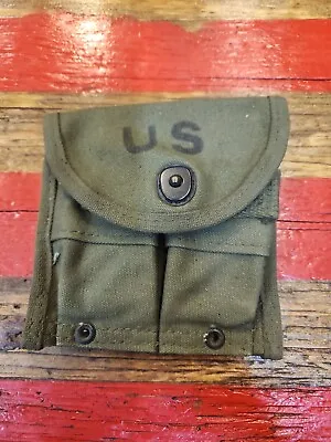 US Military M1 Magazine Pouch Dated  1957 2713 • $25