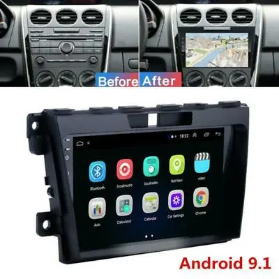 For 08-12 Mazda CX-7 9'' Touch Screen Android 9.1 Car Radio Stereo GPS W/ Canbus • $129.99