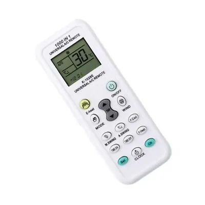 $4.99 • Buy Universal A/C Air Conditioning Remote Control Air Con ALL MAJOR BRANDS LCD DGS