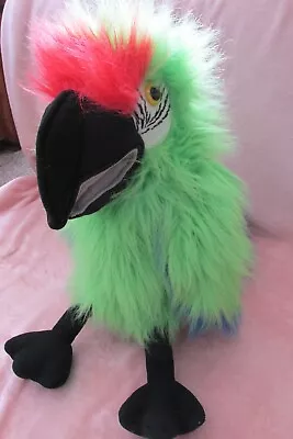 The Puppet Company Green 16  Squawking Bird Hand Puppet • £4.99