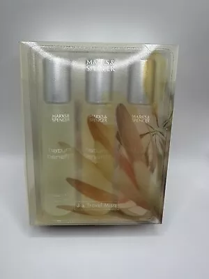 Marks And Spencer M&S Natural 3 X Travel Body Mists 25ml New In Box  • £10