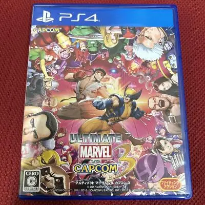 ULTIMATE MARVEL VS Capcom 3 PS4 Playstation4 Capcom Sony Used  Good  • £109.39