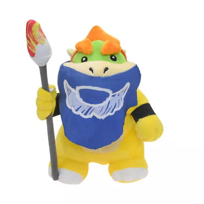 22cm Super Mario Bros Bowser Jr. Plush Stuffed Doll Toy Kids Gift • $26.99