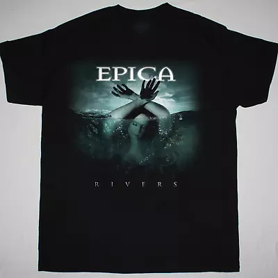 Epica Rivers T- Shirt Short Sleeve Cotton Black Women Men Size S To 5XL DA48 • $18.99