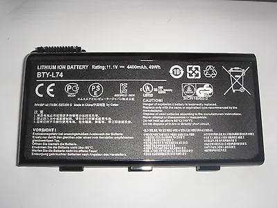 Original Battery MSI BTY-L74 CR630 CR700 A6203 A6205 A6200 A7200 Genuine New • $93.71