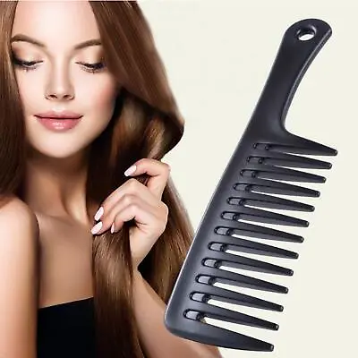 Massive Jumbo Wide Tooth Detangler Big Huge Comb Handle Afro Hair Basin Brush • £2.90