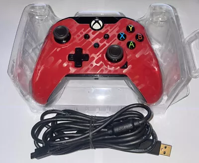 Wired Xbox One Controller - PDP Phantasm Red • £19.99