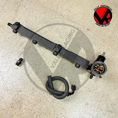 H Series AEM Style Fuel Rail / Regulator / Return Line / Honda Prelude H22 H2B • $239.95