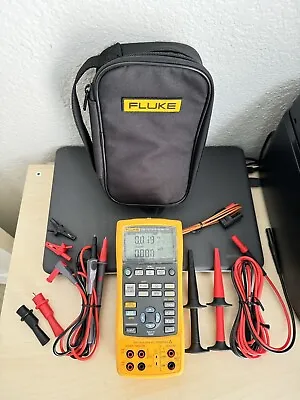 Fluke 726 Precision Multifunction Process Calibrator /W NEW LEADS & BAG & CLIPS • $2250