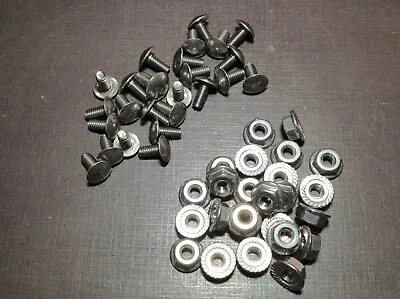 25 Pcs 8-32 X 3/8 Stainless Grille Rivet Screws & Flange Nuts Ford Lincoln • $15.99