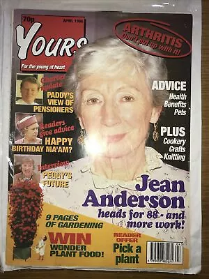 YOURS MAGAZINE April 1996 • $1.23