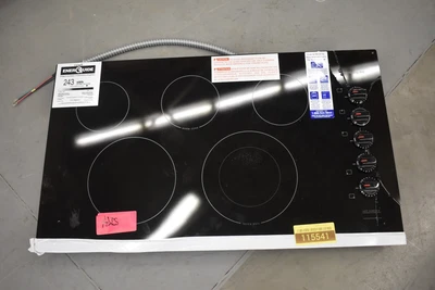 $275 • Buy Frigidaire FFEC3625US 36  Black 5 Element Electric Cooktop ASIS #115541