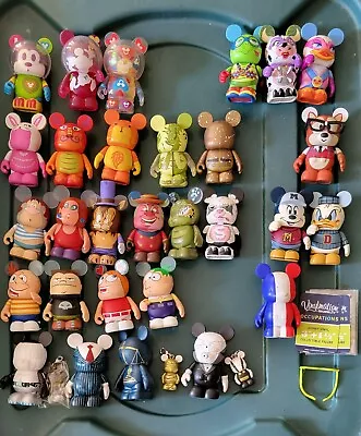 Lot Of 29 Disney Vinylmation 3  Figures +3 1  Figures  • $175