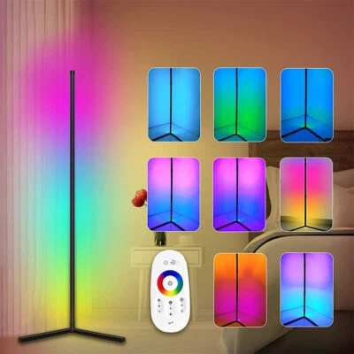 £45.91 • Buy Smart LED Floor Lamp RGB Color Changing Corner Standing Lamp Mood Night Light