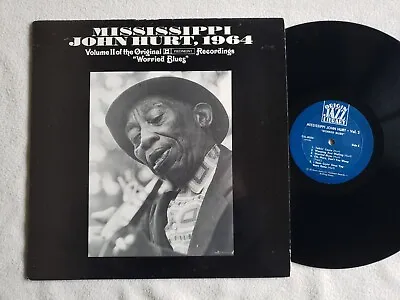 Mississippi John Hurt Piedmont Recordings Vol. II OJL 8054 Vinyl LP: EX J: VG+ • $22.99