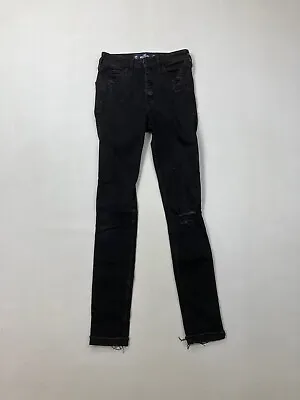 HOLLISTER HIGH RISE SUPER SKINNY Jeans - W23 L29 - Great Condition - Women’s • £19.99
