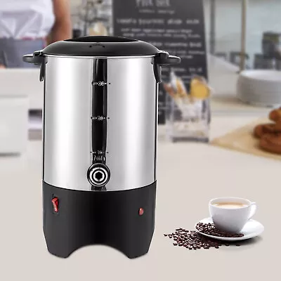 Modern Coffee Percolator 30 Cup Commercial Large Capacity Urn 5.2L/175Oz 1000w • $56