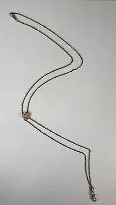 Antique 1/20 12k Gold-filled Ladies Slide Pocket Watch Chain • $34