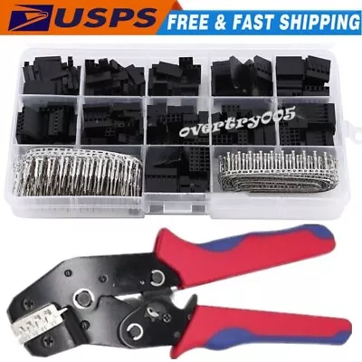 620Pcs Assorted 2.54mm Dupont Wire Cable Jumper Header Connector Kit & M/F Crimp • $11.64