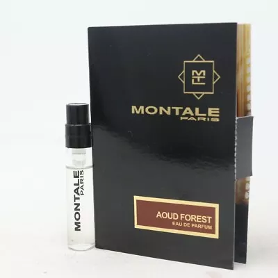 Aoud Forest Unisex By Montale Eau De Parfum Vial Spray 0.07 Oz - New In Card • $8.50