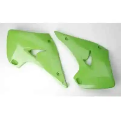 UFO Radiator Shrouds KX (Green) - 05200274 • $33.75