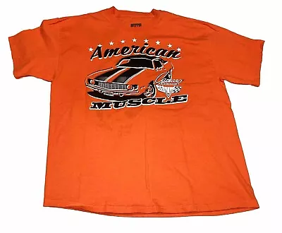 1969 Chevrolet Camaro XL Orange T Shirt New Without Tags Made In USA General Mtr • $16.95