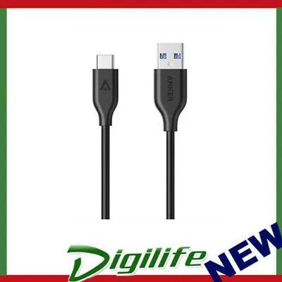 $29 • Buy ANKER POWERLINE USB-C To USB 3.0 CABLE-6FT - BLACK A8166011