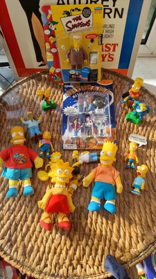 £80 • Buy The Simpsons Futurama Matt Groening Bundle Figures  Lisa Bart Rare Vintage 