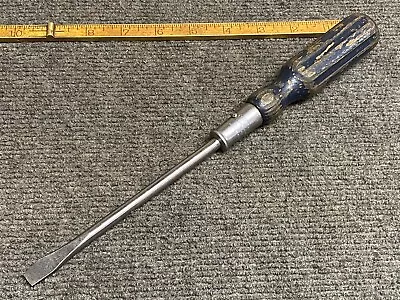 Vintage Stanley Hurwood  No. 20 Wooden Handle 6” Slotted Heavy Duty Screwdriver  • $15