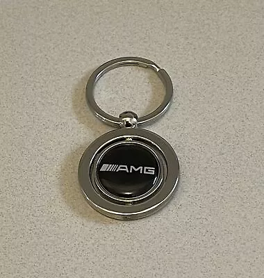 AMG Spinning Metal Key Ring. • $22