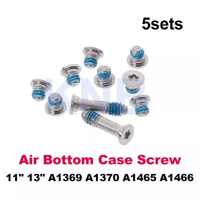 5sets New For Macbook Air 11  13  A1369 A1370 A1465 A1466 Bottom Case Screws • $7.95