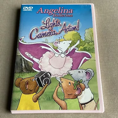 Angelina Ballerina: Lights Camera Action (DVD 2004) Judi Dench Finty Williams+ • $2.99