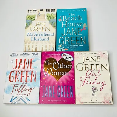 Jane Green 5 Book Bundle - The Other Woman; Falling; Beach House; Girl Friday + • £6.97