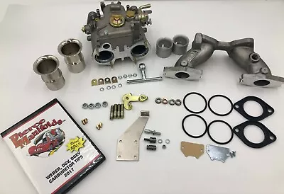 Mga Mgb 40 Dcoe Econ Carburetor Conversion   K040-econ With Jets Air Horns • $490