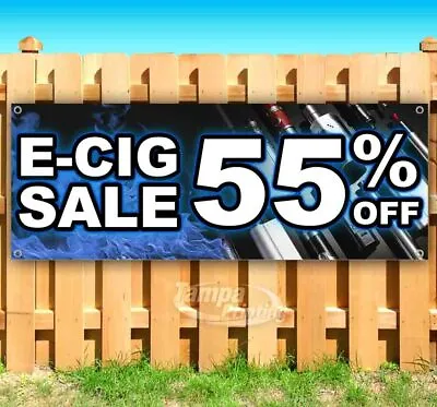 E-CIG SALE 55% OFF Advertising Vinyl Banner Flag Sign Many Sizes Available VAPE • $25.69