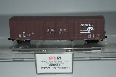 N Scale MTL 103020 Conrail 60' Double Door Boxcar 223435 C20206 • $21.99