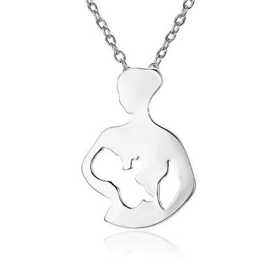 SEXY SPARKLES Mother Daughter Pendant Necklace Love Heart Necklace For Women Gif • $9.99