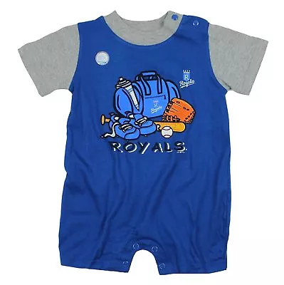 Kansas City Royals Baby Infant Creeper Romper Team Colors MLB • $9.77