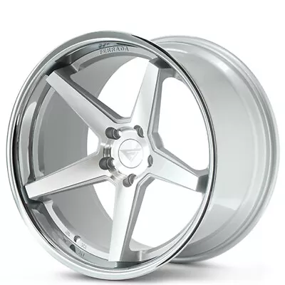 (4) 19x8.5  Ferrada Wheels FR3 Silver Machined With Chrome Lip Rims (B4) • $2080