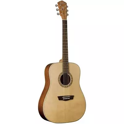 Washburn Harvest Series D7S Dreadnought Acoustic Guitar Natural #WD7S-A-U • $299