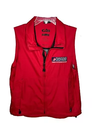 $39.97 • Buy Gill Marine In Shore Sport Vest XS Red Boating Sailing Lightweight Packable