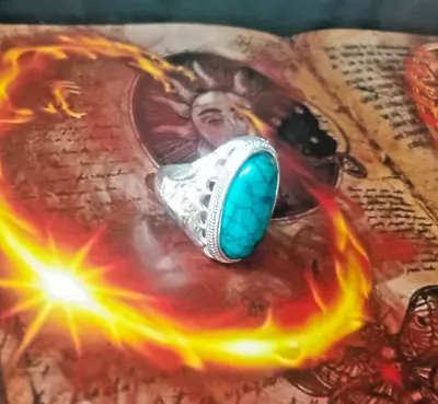 Aghorik Mantrik Kali Shakti Sorcerer's Ring - Power - Protection - • $89