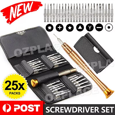 $5.85 • Buy 25 In 1 Precision Screwdriver Set Tool Kit Mini Small Torx Repair Fix For Laptop