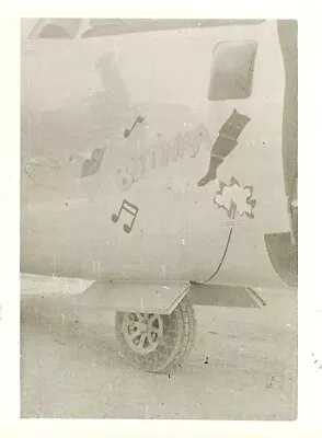 Org. Nose Art Photo: B-24 Bomber  BETTINKA !!! • $8