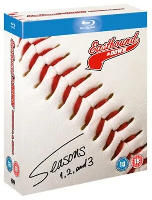 Eastbound And Down: Seasons 1-3 Blu-ray (2012) Danny McBride Cert 18 6 Discs • £19.96