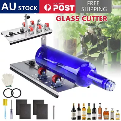 DIY Glass Bottle Cutter Adjustable Sizes Metal Glassbottle Cut Machine Tools Kit • $17.38