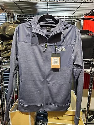 The North Face Men's XS Blue/Grey Heather Full Zip Hoodie Jacket • $39.95