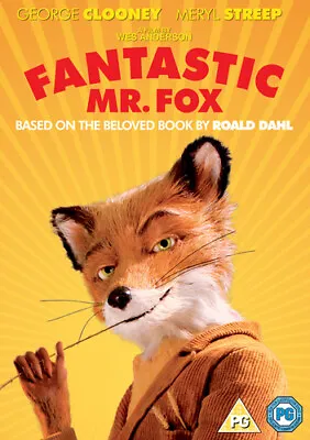 Fantastic Mr. Fox DVD (2019) Wes Anderson Cert PG ***NEW*** Fast And FREE P & P • £4.14